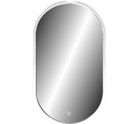 Зеркало Континент Prime White LED 450х800 с сенсором, холодная подсветка ЗЛП1099/1
