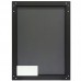 Зеркало Континент Solid Black LED 600х800 с сенсором ЗЛП622
