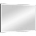 Зеркало Континент Frame Black LED 1000х700 с сенсором, черный алюминиевый профиль ЗЛП188