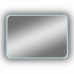 Зеркало Континент Burzhe LED 1000х700 с бесконтактным сенсором, холодная подсветка ЗЛП398
