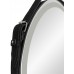 Зеркало Континент Millenium Black LED D 500 с сенсором, на ремне из натуральной кожи, черный ЗЛП985