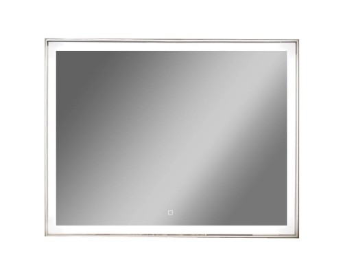 Зеркало Континент Aralia LED 1000x700 BLACK с сенсором, алюминиевый профиль ЗЛП1127