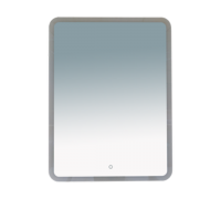 Зеркало Континент Enjoy White LED 600х800 с сенсором ЗЛП562