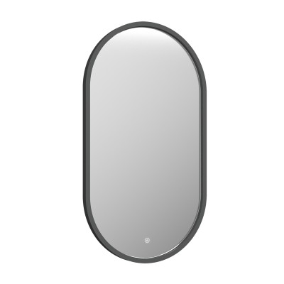 Зеркало Континент Prime Gray LED 450х800 с сенсором ЗЛП1079