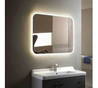 Зеркало Континент Demure LED 900x800 с сенсором ЗЛП880