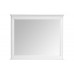 Зеркало ASB-Woodline Венеция 100 Белый патина серебро 11941