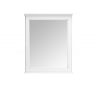 Зеркало ASB-Woodline Венеция 70 Белый патина серебро 11940