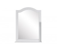 Зеркало ASB-Woodline Модерн 85 Белый патина серебро 11232