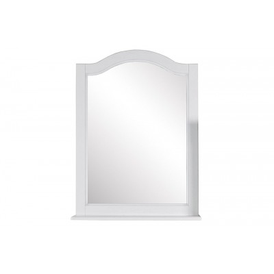 Зеркало ASB-Woodline Модерн 85 Белый патина серебро 11232