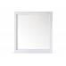 Зеркало ASB-Woodline Гранда 80 Белый патина серебро 11481