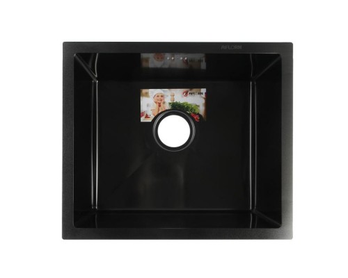 Мойка кухонная Aflorn Premium 50х43 графит AF95043F