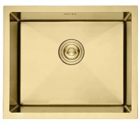 Мойка кухонная Aflorn Premium 50х43 золото AF95043W