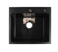 Мойка кухонная Aflorn Premium 50х44 графит AF95044F