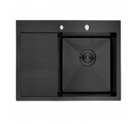 Мойка кухонная Aflorn Premium 58х48 правая, графит AF95848F-R