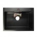 Мойка кухонная Aflorn Premium 60х45 графит AF96045F