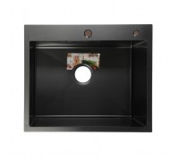Мойка кухонная Aflorn Premium 60х50 графит AF96050F
