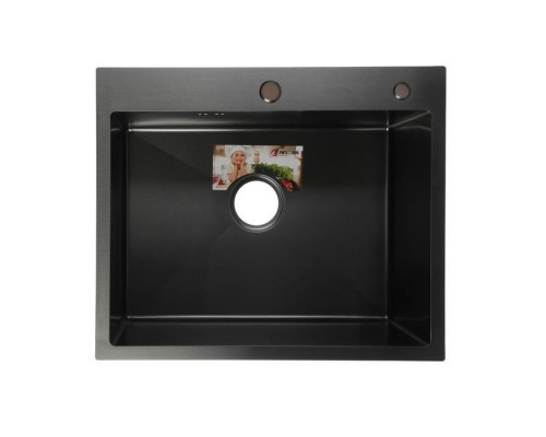 Мойка кухонная Aflorn Premium 60х50 графит AF96050F