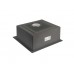 Мойка кухонная Aflorn Premium 50х43 графит AF95043F