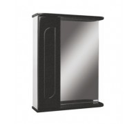 Шкаф-зеркало Айсберг Радуга 60 левый/правый Черный металлик DA1133HZR