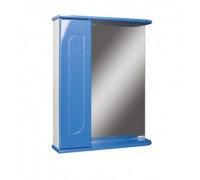 Шкаф-зеркало Айсберг Радуга 55 левый/правый Синий металлик DA1129HZR