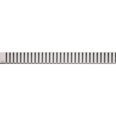 Решетка для желоба AlcaPlast LINE-650L (Нержавеющая сталь глянцевая)