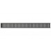 Решетка для желоба AlcaPlast PURE-750BLACK (Нержавеющая сталь, черный-матовый)
