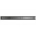 Решетка для желоба AlcaPlast PURE-1450BLACK (Нержавеющая сталь, черный-матовый)