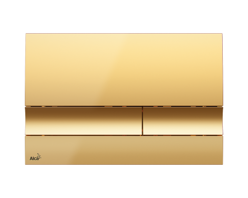 Кнопка смыва AlcaPlast M17XX золото M1725