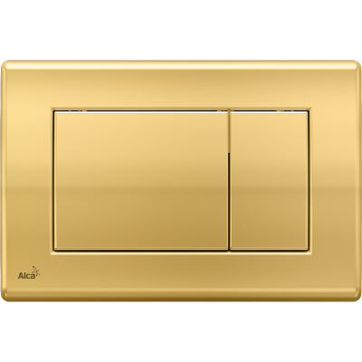 Кнопка смыва AlcaPlast M27X золото M275