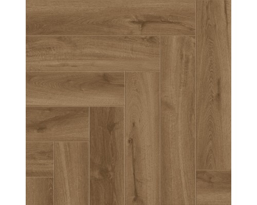 Ламинат Alpine Floor Norland Herringbone Elegant Strong Дуб Велла LF304-37 замковый, фаска 4V-Groove 600х100х12 мм