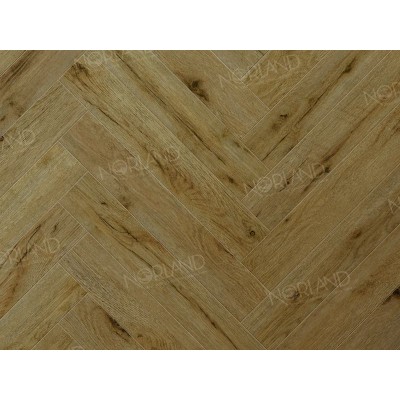 Ламинат Alpine Floor Norland Herringbone Elegant Дуб Скай LF303-14 замковый, фаска 4V-Groove 600х100х8 мм
