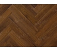 Ламинат Alpine Floor Norland Herringbone Elegant Strong Орех Кипр LF304-19 замковый, фаска 4V-Groove 600х100х12 мм