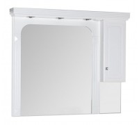 Зеркало-шкаф Aquanet Фредерика 140 белый 171012