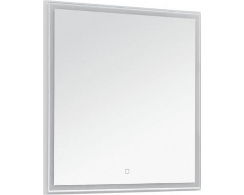 Зеркало Aquanet Nova Lite 75 белый с LED подсветкой 242271