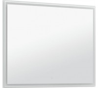 Зеркало Aquanet Nova Lite 100 белый с LED подсветкой 242622