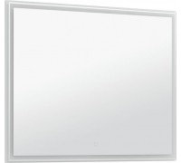 Зеркало Aquanet Nova Lite 100 белый с LED подсветкой 242622