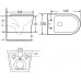Унитаз подвесной Aquanet Rimless Roll-W CL-12249D безободковый, с микролифтом 210766