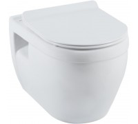 Унитаз подвесной Aquanet Rimless Glide-W CL-11042 безободковый, с микролифтом 210772