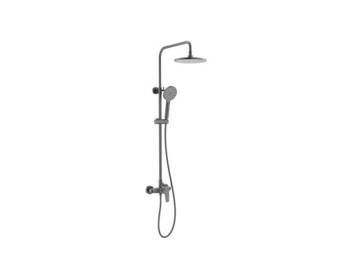 Душевая система Aquatek Бетта AQ2160BGM оружейная сталь