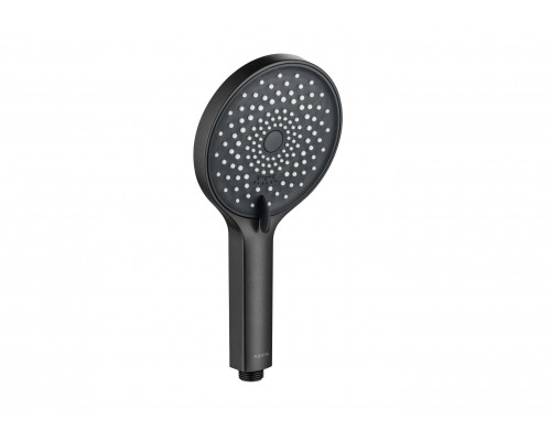 Душевая лейка Aquatek Лугано 3 jet AQ2201MB черный/матовый