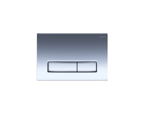 Кнопка смыва Aquatek Slim KDI-0000023 хром/глянцевый