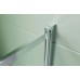 Шторка для ванны Aquatek 100х150 AQ.BSS.100.1CH профиль хром, стекло прозрачное
