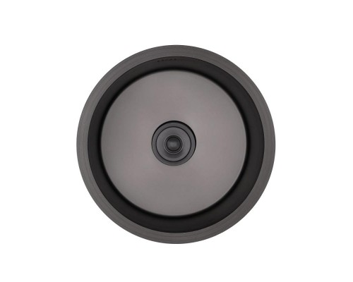 Мойка кухонная GERHANS 45х45 с сифоном, графит RK34545B