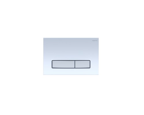 Кнопка смыва Aquatek Slim KDI-0000022 белый/глянцевый
