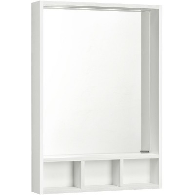 Зеркало-шкаф Акватон Йорк 60 Белый/Выбеленное дерево 1A170102YOAY0