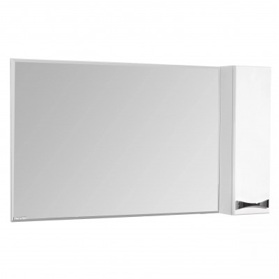 Зеркало-шкаф Акватон Диор 120 LED 1A110702DR01R правое, Белый Глянцевый