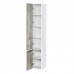 Шкаф-колонна Акватон Капри 1A230503KPDAL левая, бетон пайн