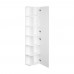 Шкаф-колонна Акватон Сканди с зеркалом 1A253403SD010 Белый глянцевый/Белый матовый
