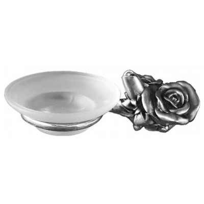 Мыльница Art&Max Rose AM-0915-T серебро