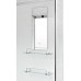 Душевая кабина AvaCan 110х110х220 см EM5011GM+EL профиль хром, стекло с узором